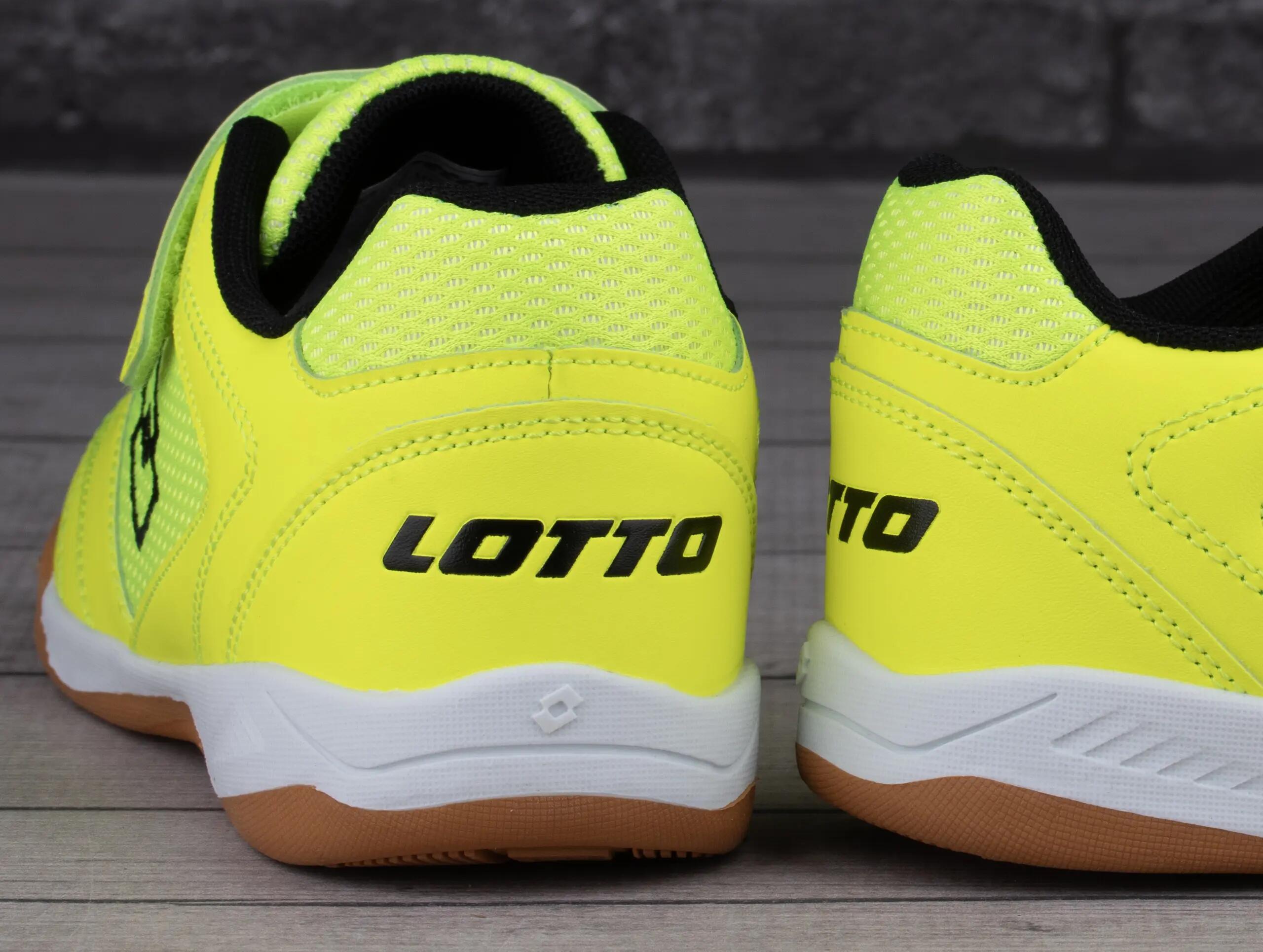 Lotto Whizzer T Teenage Trainers 2600120T 2411 Fr. Yellow/Black 4/7