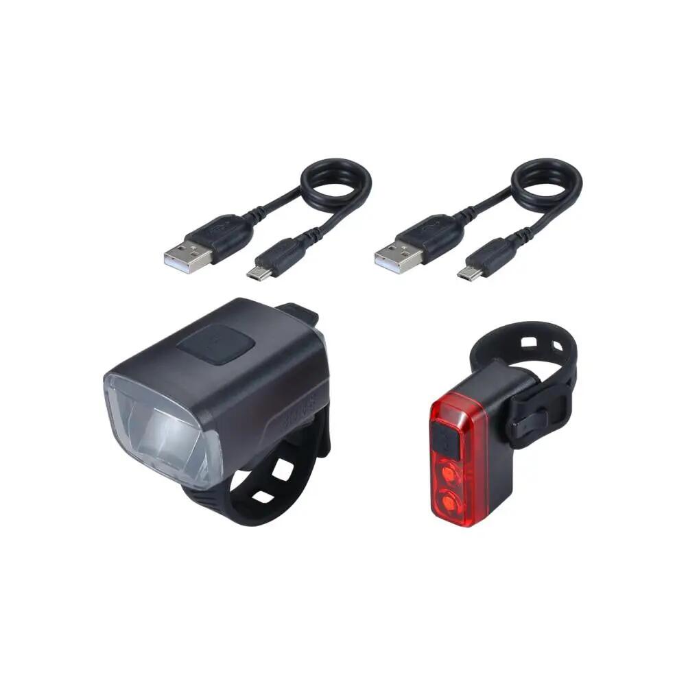 Feu avant BBB Cycling Combo BLS-143 Stud Strap + BLS-145 Salute 2/3