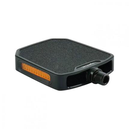By,Schulz Plattform-Pedal M-Line M.1 - 19 mm vlak, alu, 3M Grip Tape, Reflek...