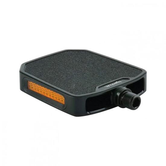 By,Schulz Plattform-Pedal M-Line M.1 - 19 mm vlak, alu, 3M Grip Tape, Reflek...