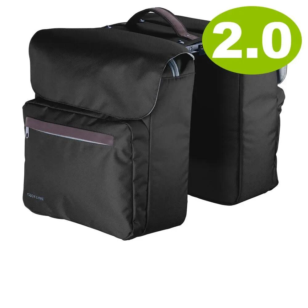 Bolsa trasera para bicicleta Racktime Ture 2.0 Snapit 2.0 Noir/Violet 3/3
