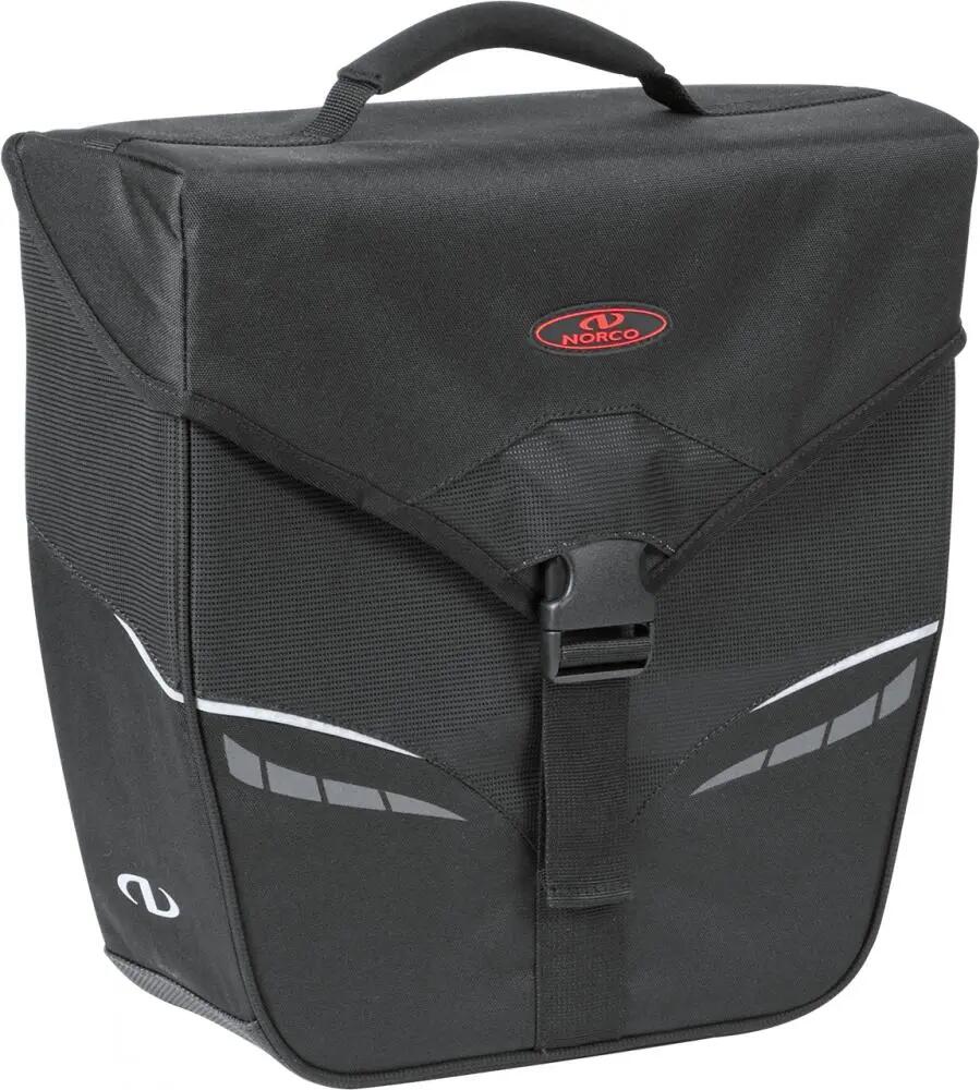 Norco Orlando City sacoche noire, dimensions 34 x 34 x 14 cm, 14 l 2/3