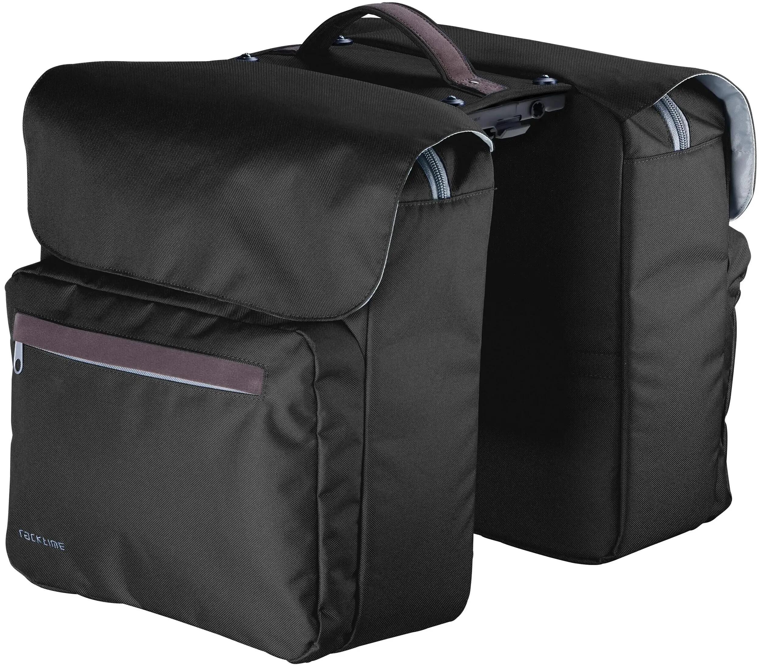 Bolsa trasera para bicicleta Racktime Ture 2.0 Snapit 2.0 Noir/Violet 2/3