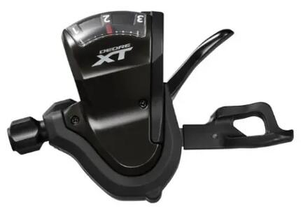 SHIMANO Deore XT SL-T8000 daumenschakelaar 3-speed zwart