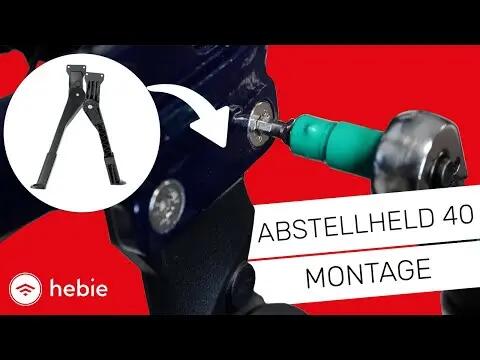 Podpórka tylnego widelca Hebie Abstellheld 40 mm 3/3