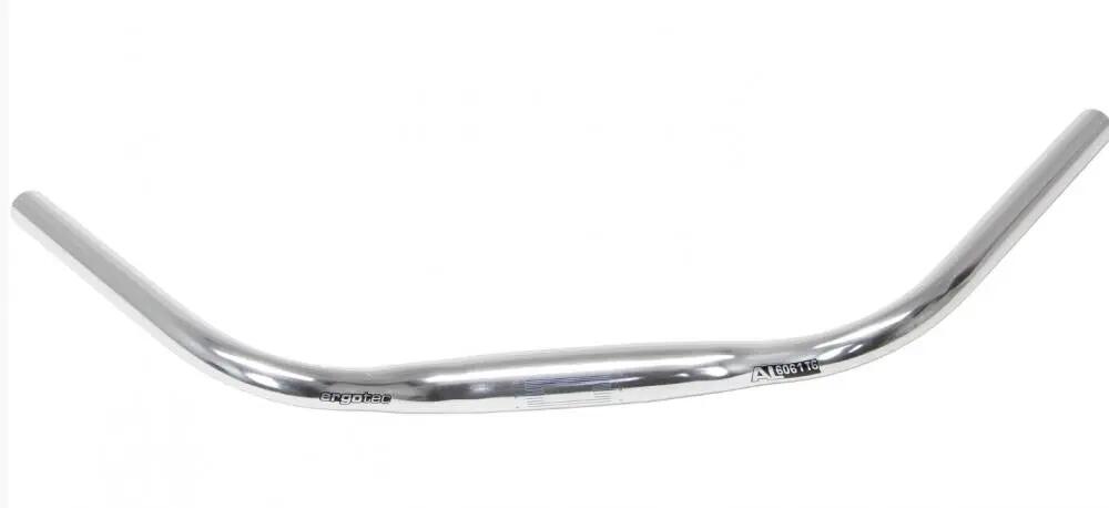 Elvedes Ergotec kierownica Stuttgarter 31,8 610 mm 52° srebrna