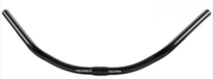 Ergotec guidon Moon Cruiser Ø 25,4 mm 610 mm 180 mm 55 mm aluminium noir
