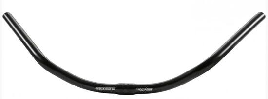Ergotec guidon Moon Cruiser Ø 25,4 mm 610 mm 180 mm 55 mm aluminium noir