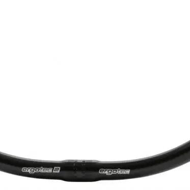 Ergotec Moon Cruiser Handlebar — Aluminium, 610 mm Reach, Ø25.4 mm, Black.