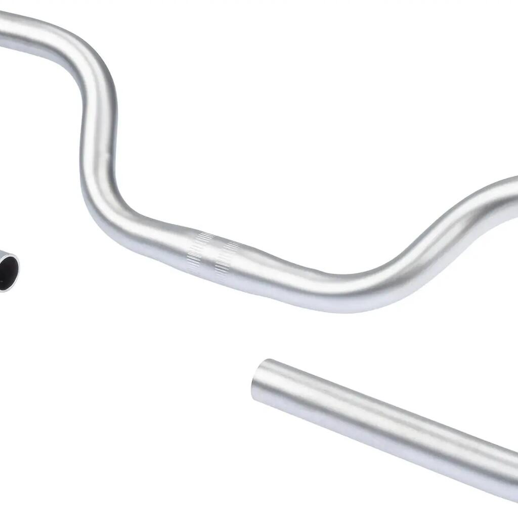 Ergotec Contest multifunction handlebar, alu-look, 570 x 42 x 140 mm.
