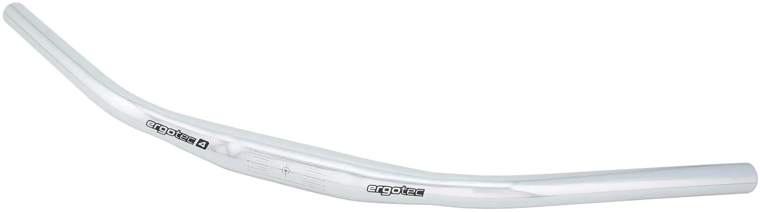Guiador Ergotec Lady Town 31,8 mm prata Alcance 620 mm Nível 4 2/3