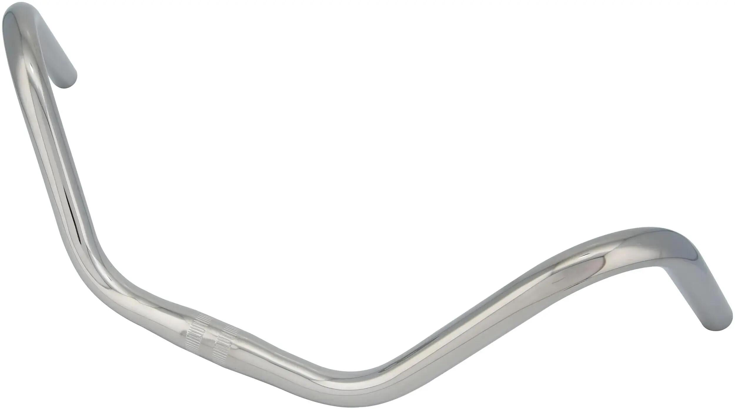 Ergotec EWG-stuur Ø 25,4 mm 550 mm hoogte 152 mm 72° verchroomd 2/3