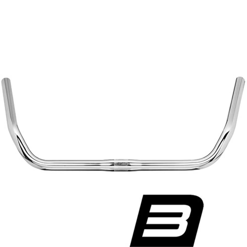 Ergotec English Tour Handlebar 535 mm, Stainless Steel (RVS).