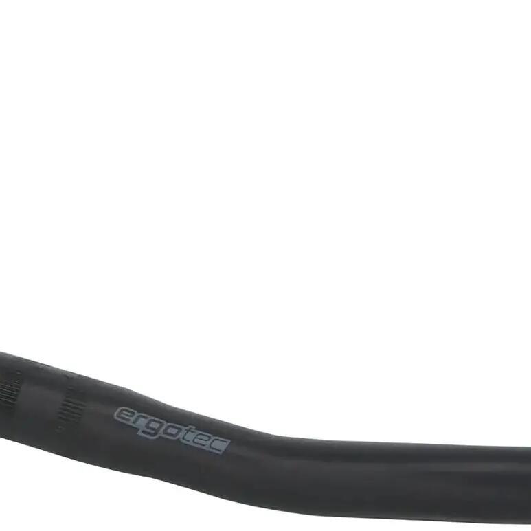 Ergotec Lady Town handlebar — 600 mm aluminium, Ø 25.4 mm, black.