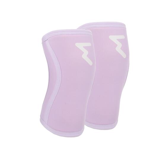 Rodilleras Neopreno 7 mm Halterofilia y Powerlifting – Lavanda XL