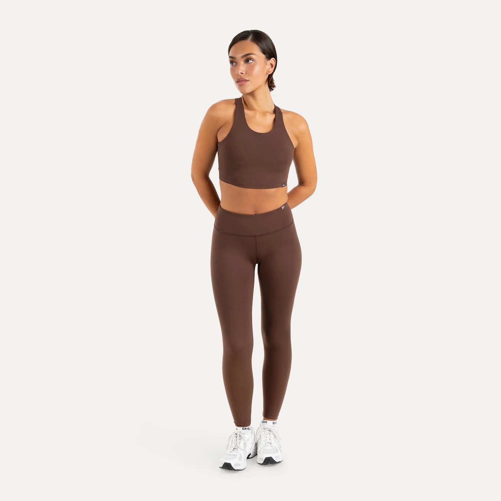 Damen Leggings Sorea Braun 3/5