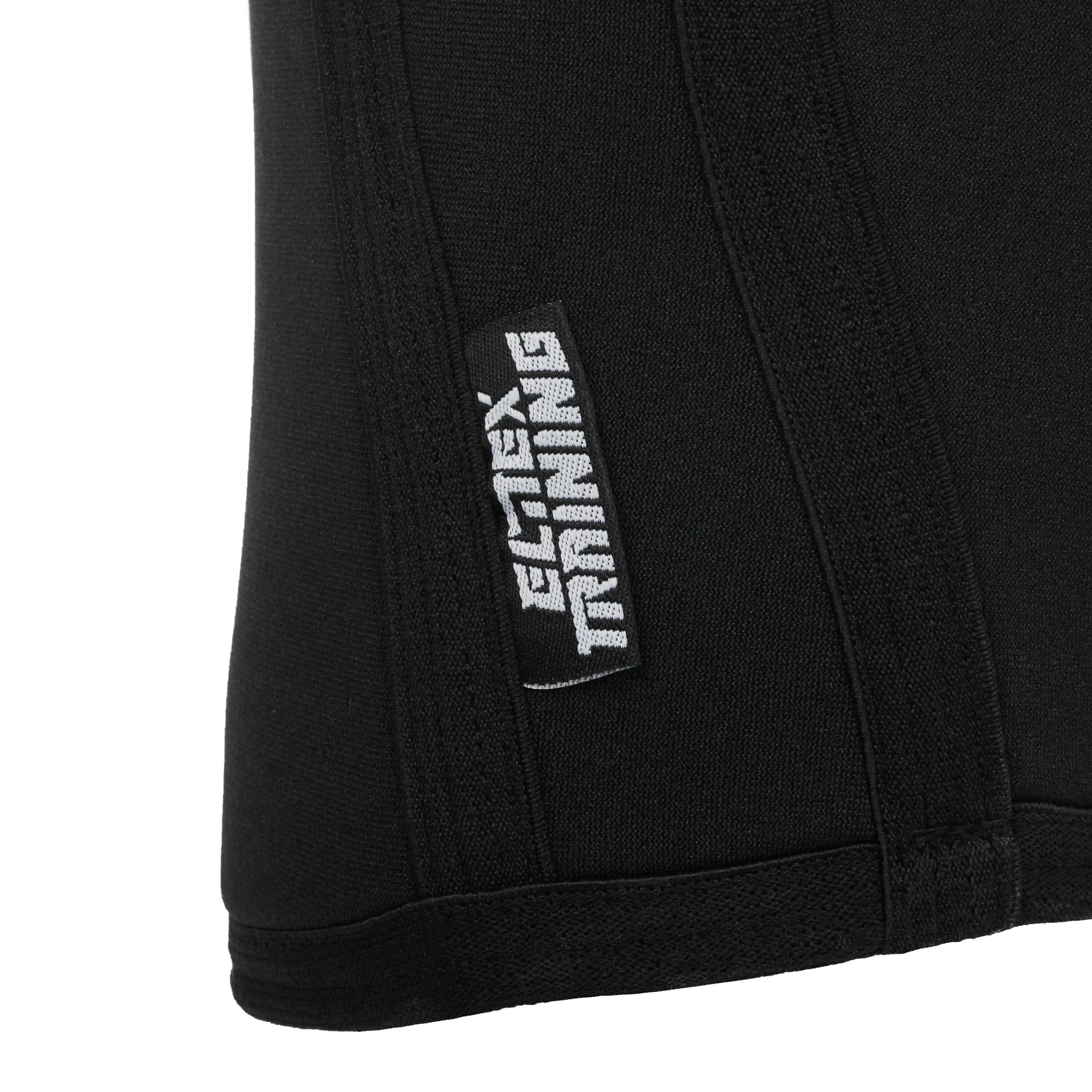Genouillères Néoprène 7 mm Haltérophilie et Powerlifting – Noir M 6/7