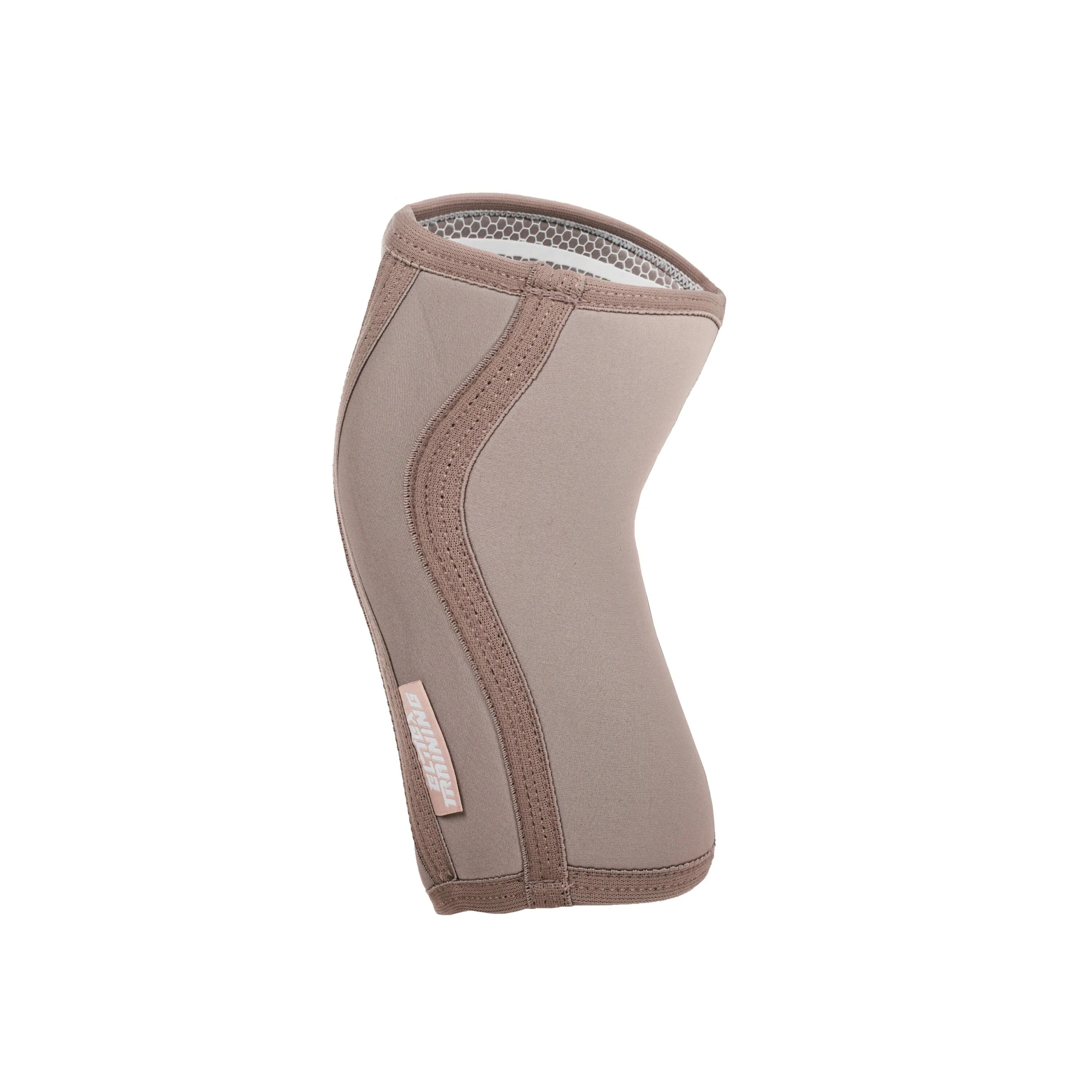 7 mm Neopreen Kniebandages Gewichtheffen en Powerlifting – Chocolade L 5/7