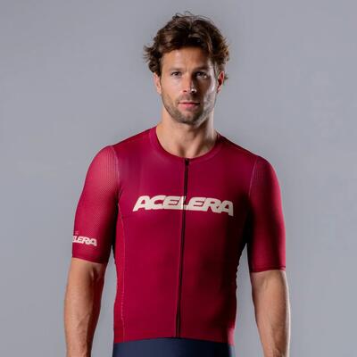 Professional Uomo Maglia ciclismo manica corta aero strada