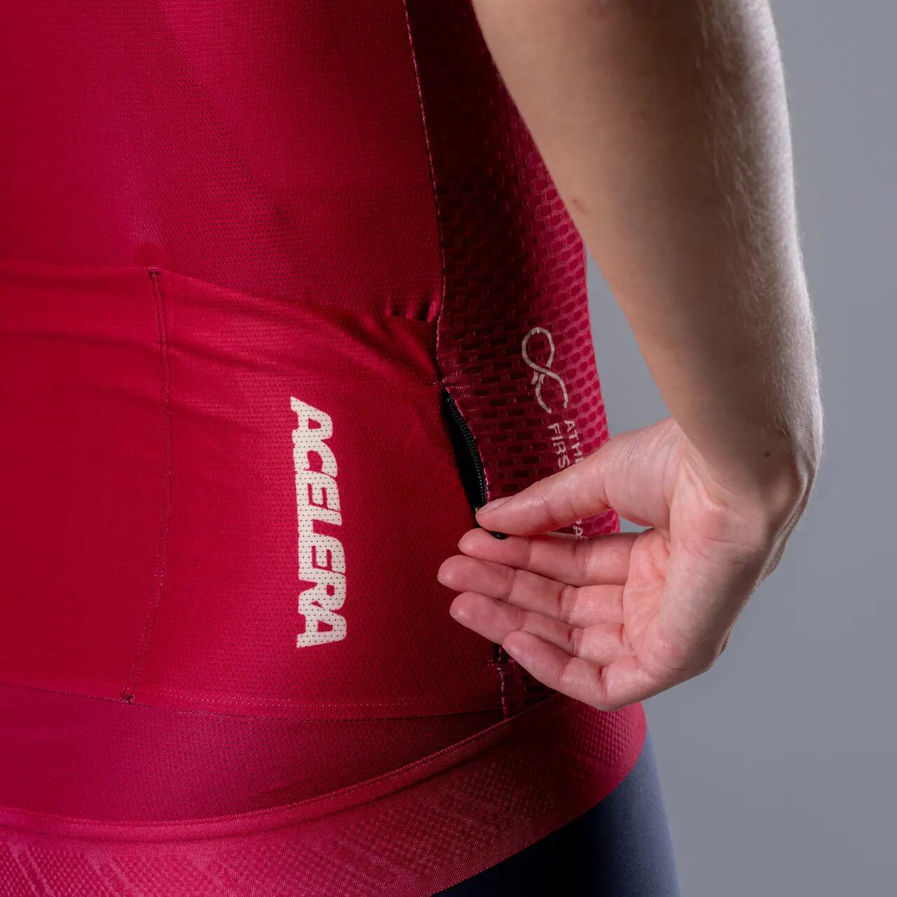 Professional Mujer Maillot ciclismo manga corta aero carretera 5/6