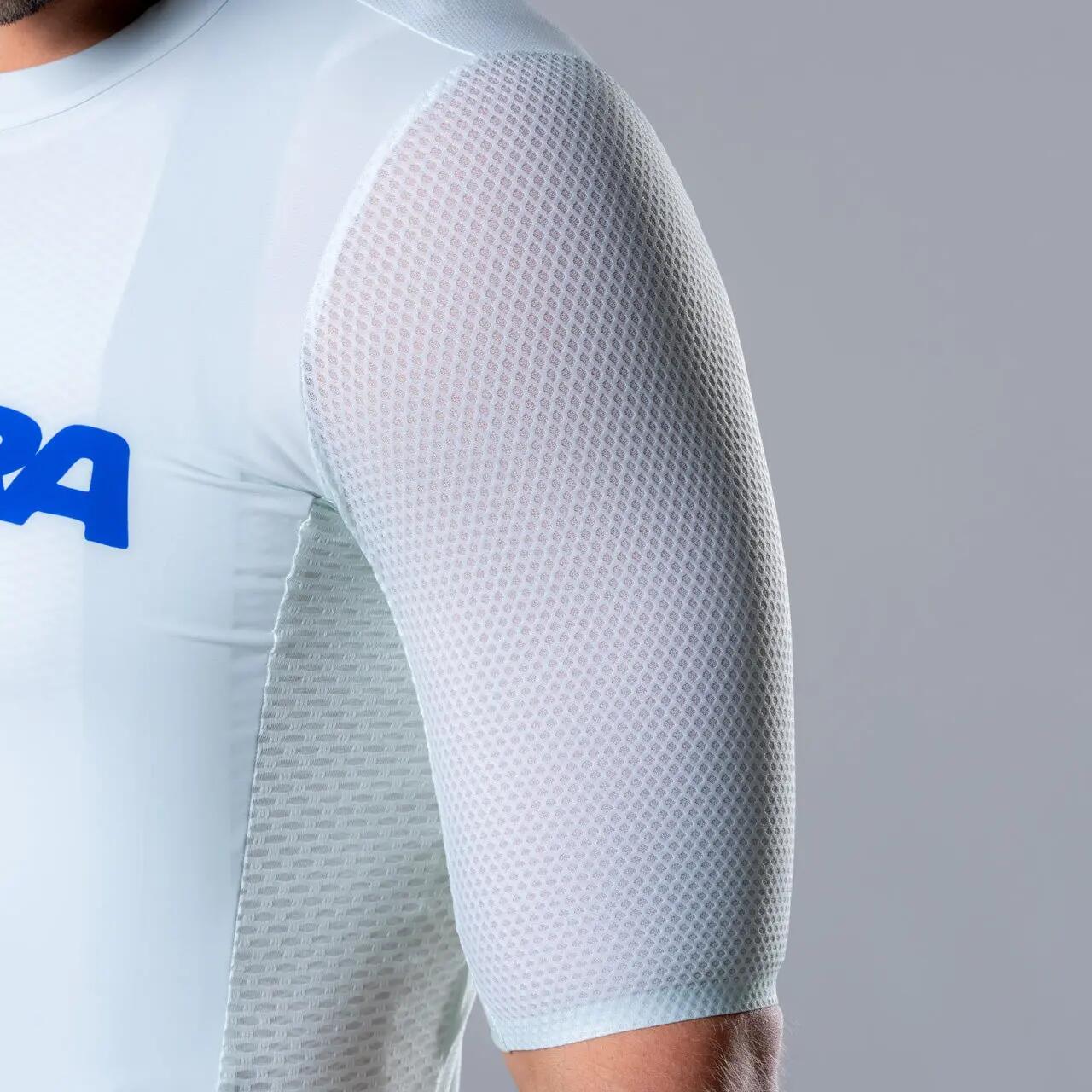 Professional Heren Fietsshirt korte mouw aero wielrenshirt 3/5