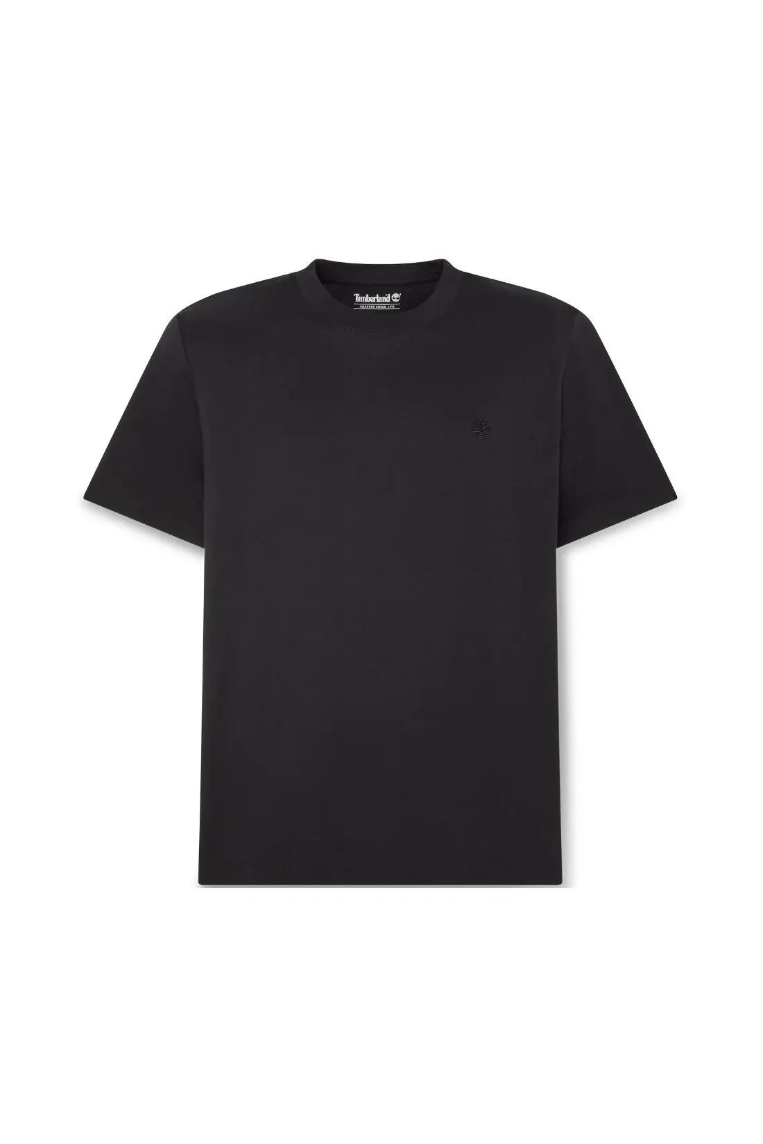 T-shirt - Casual - Homem - Regular fit, 100% algodão - Oyster River - Preto 3/3