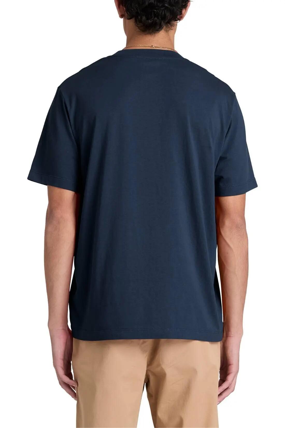 T-shirt - Sportswear - Homem - Algodão 100%, regular fit - Oyster River - Preto 2/3