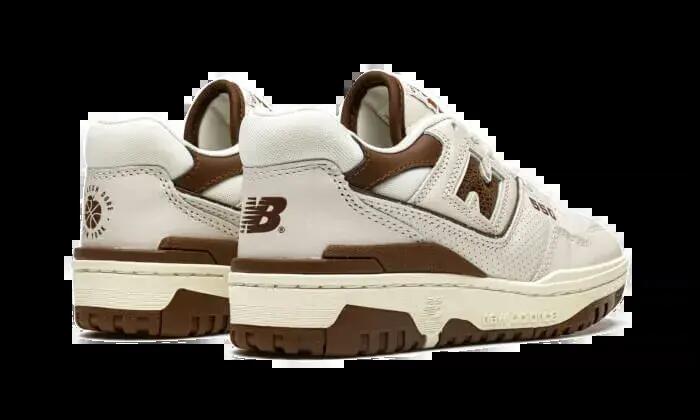 Schoenen - Lifestyle - Unisex - 550 Aimé Leon Dore - bruin/wit/crème 3/4