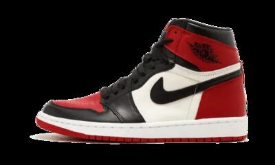 Schoenen - basketbal - heren - air jordan 1 - retro high - bred toe