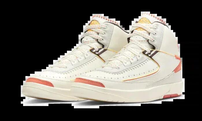 Basketball - schuhe - retro - jordan 2 sp - sail/citron 2/3