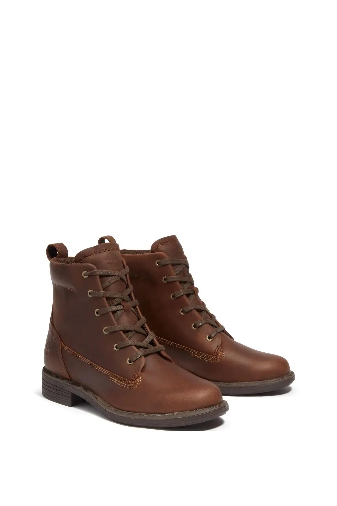 schoenen - sportswear - vrouw - Verona Square - breed model, volnerfleer - bruin 2/2