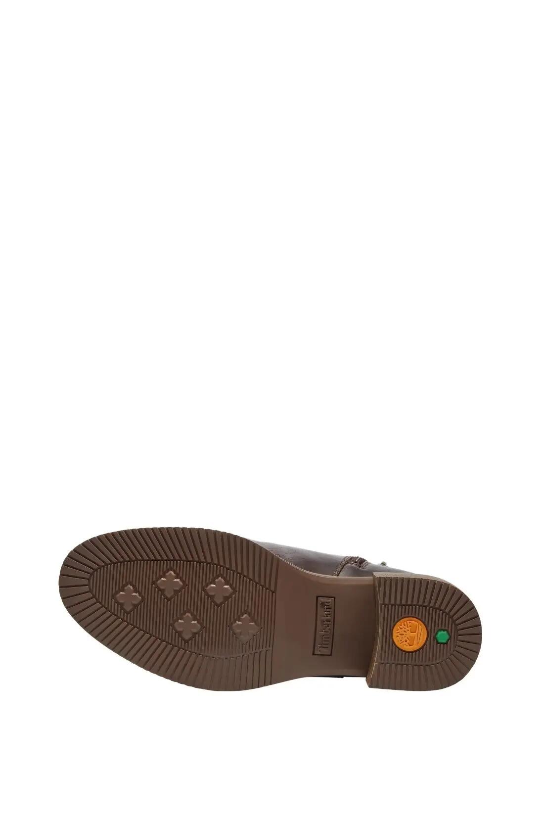 Calçado - mulher - botins salto - dalston vibe - castanho 5/5