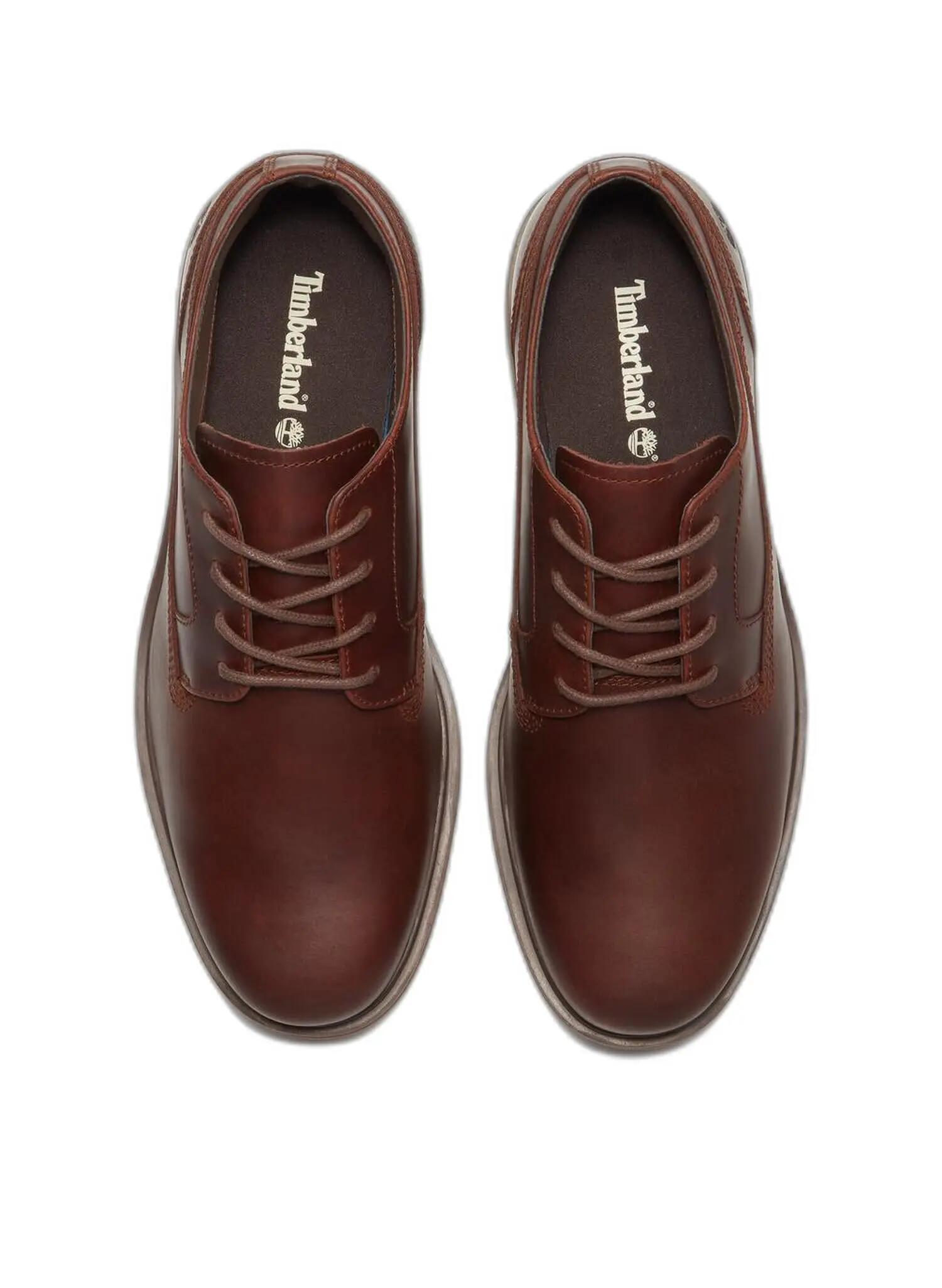 Herren - schuhe - weatherbucks - leder, wasserdicht - braun 4/5
