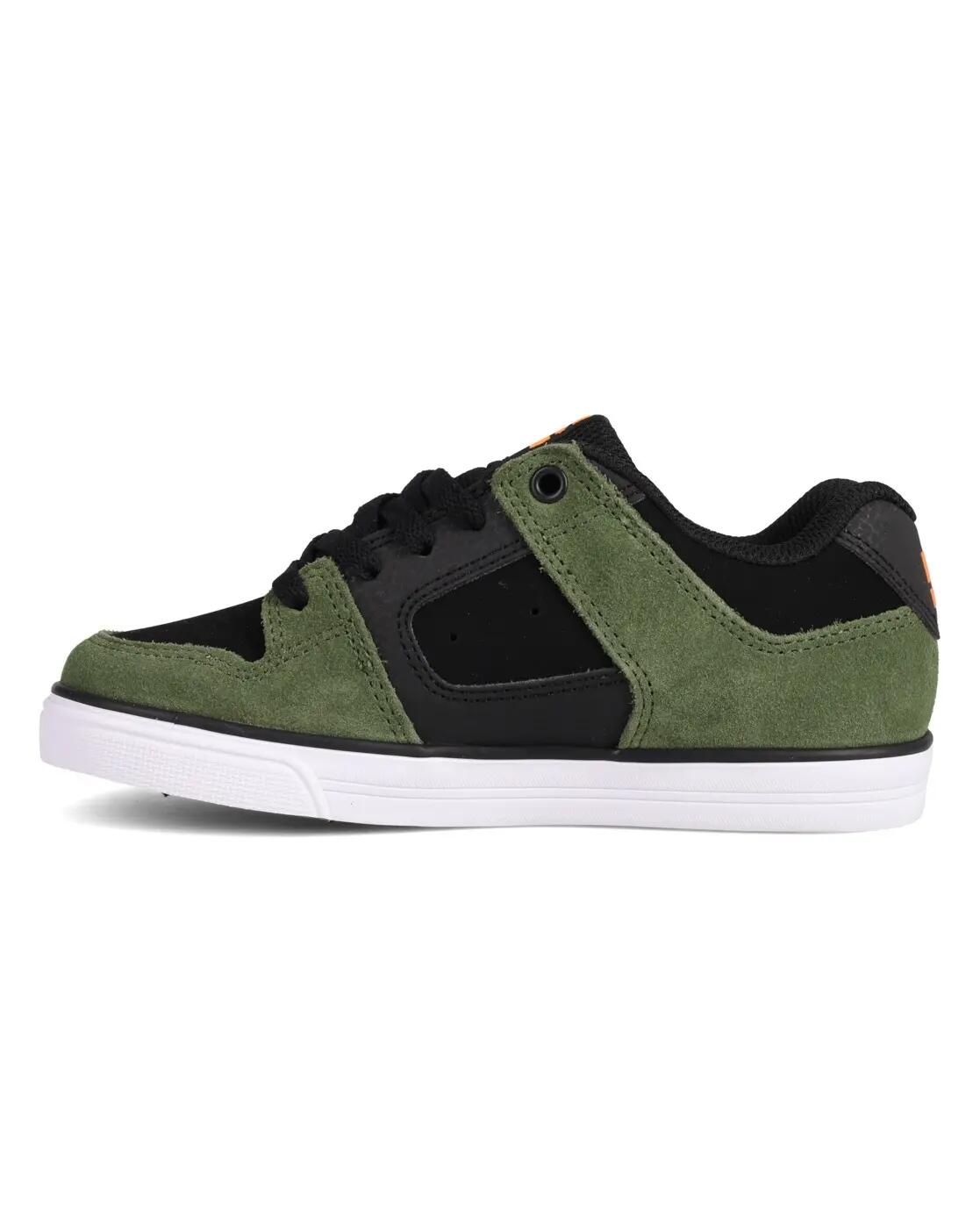 Chaussures en cuir PURE Vert Garçon 3/4