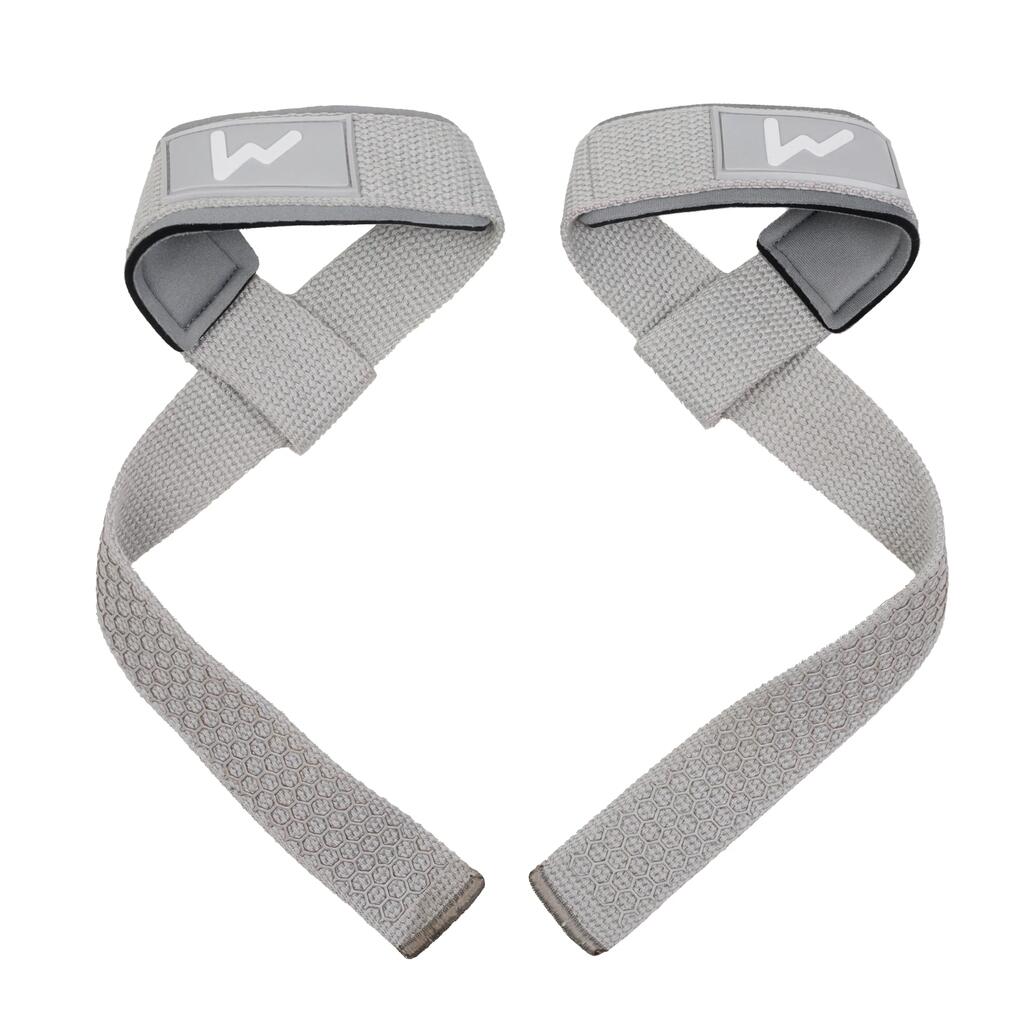 Padded Lifting Straps 58.5 cm - Grey