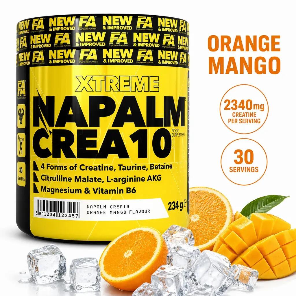 FA Nutrition Napalm Crea10 234g Orange Mango