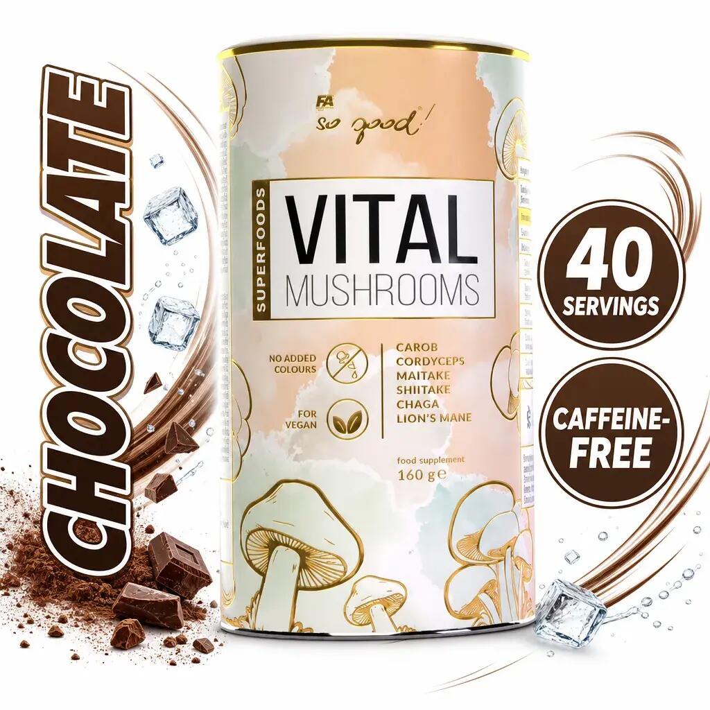 FA So Good! Vital Mushrooms 160g Chocolate