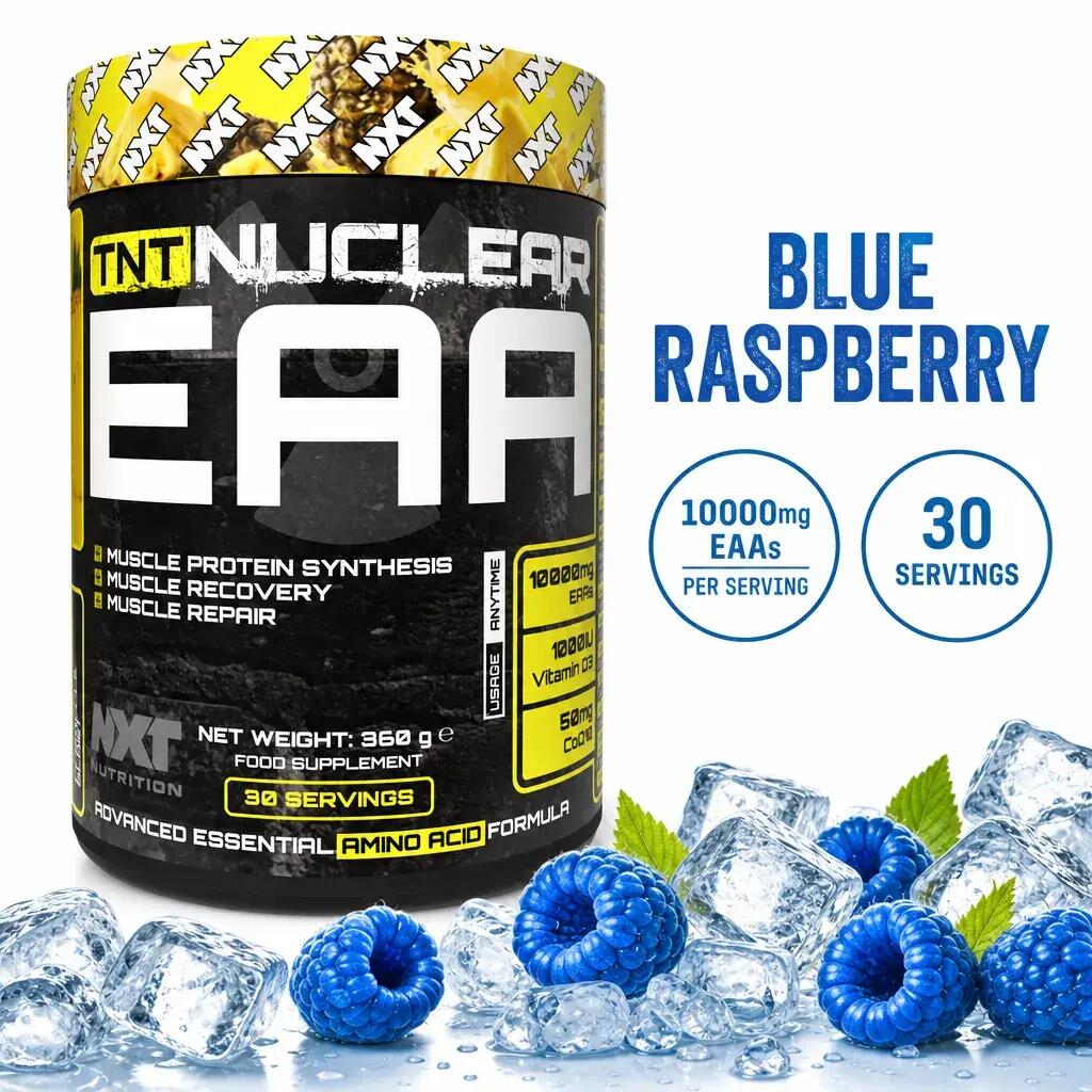 NXT Nutrition TNT Nuclear EAA 360g Blue Raspberry