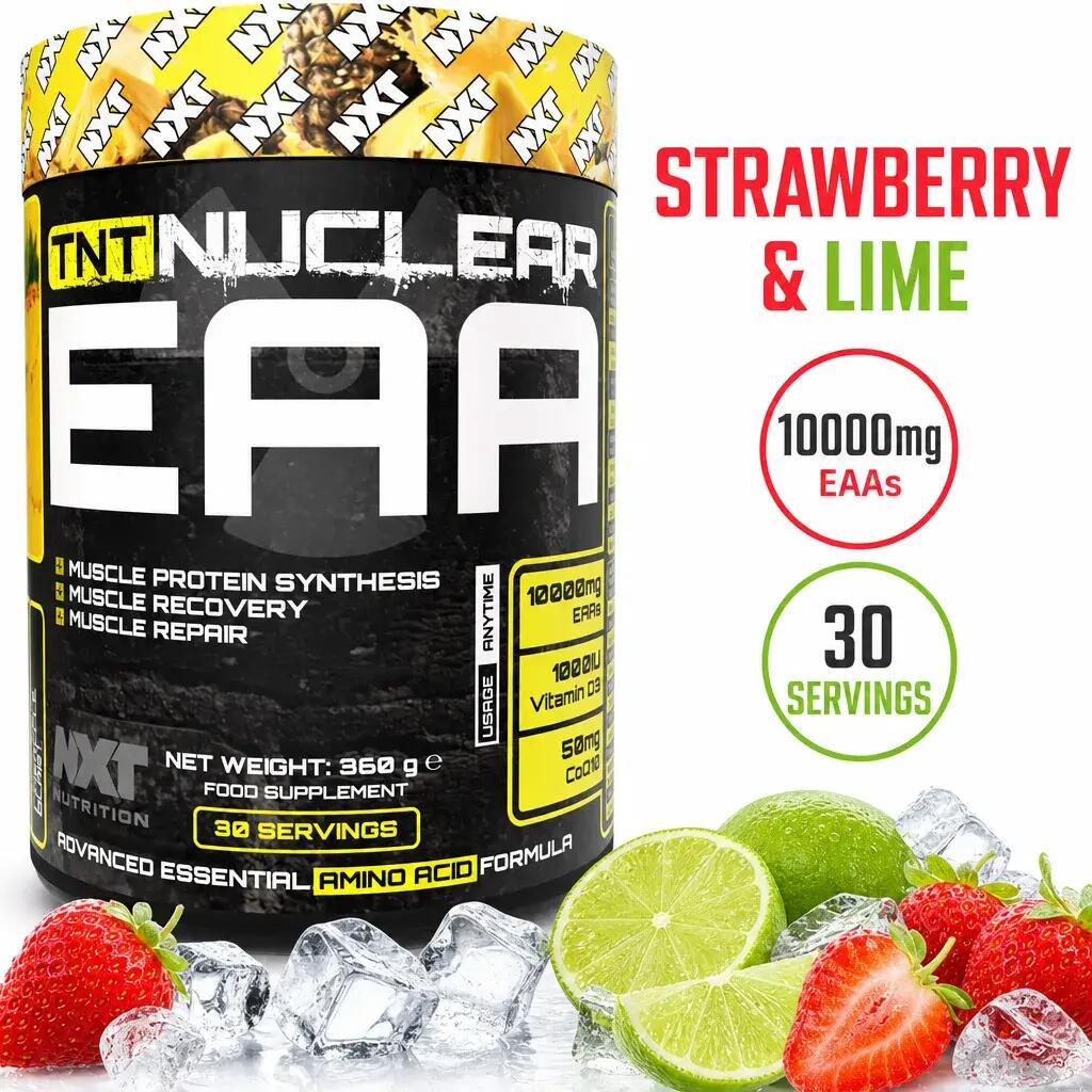 NXT Nutrition TNT Nuclear EAA 360g Strawberry & Lime