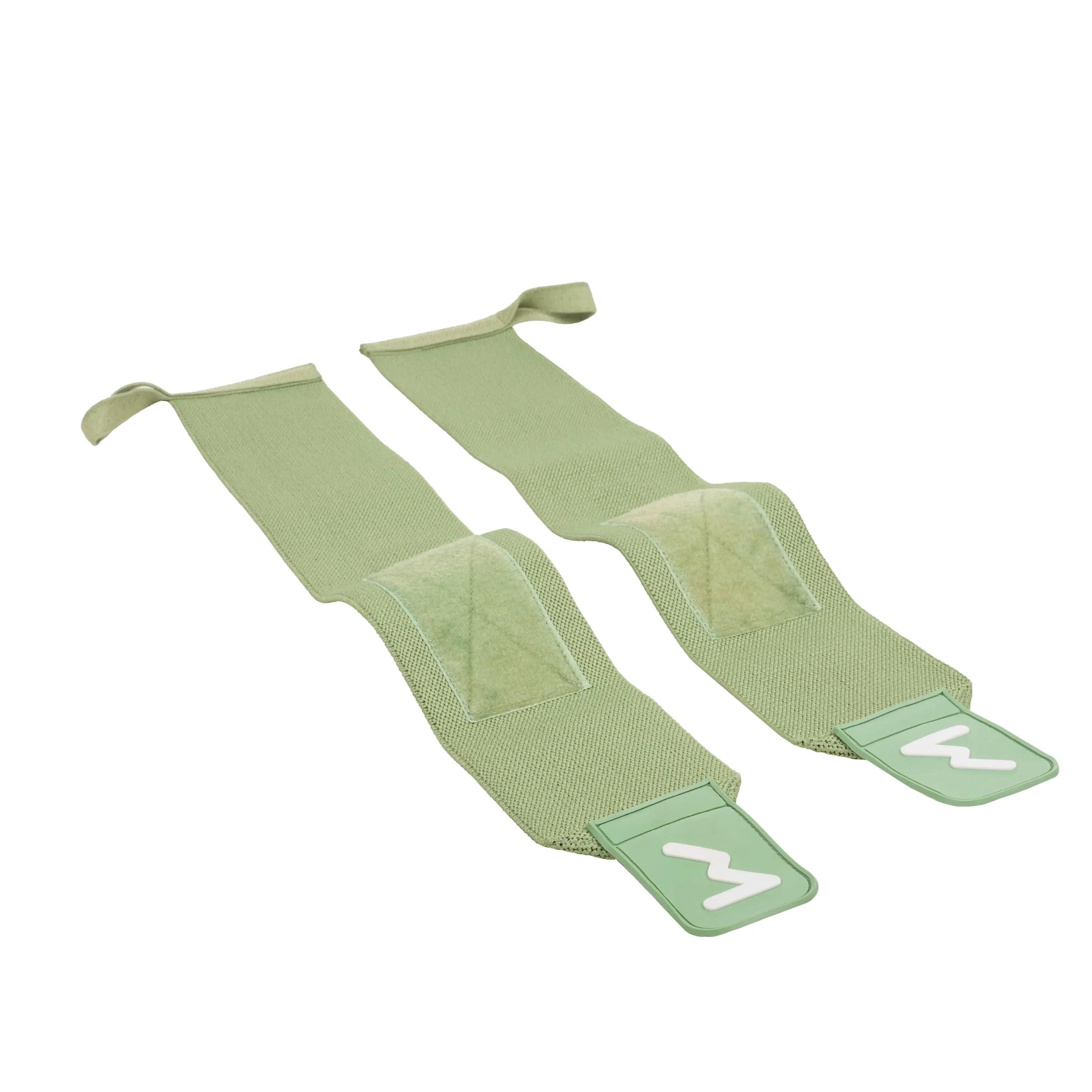 Munhequeiras de Halterofilismo 48 cm – Verde-sálvia 5/6