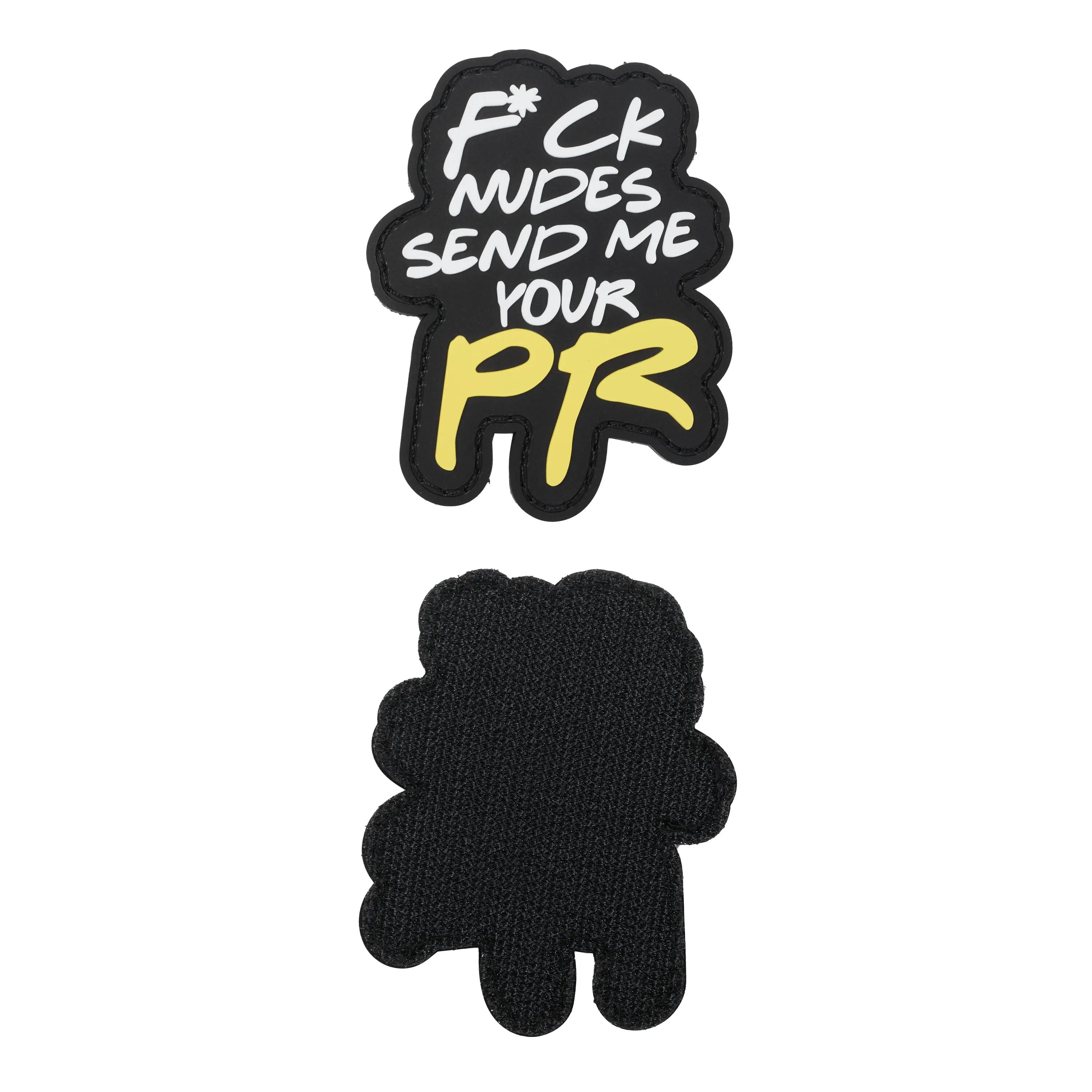 Parche PVC para mochila Fuck Nudes Send Me Your PR – Cross training 3/4
