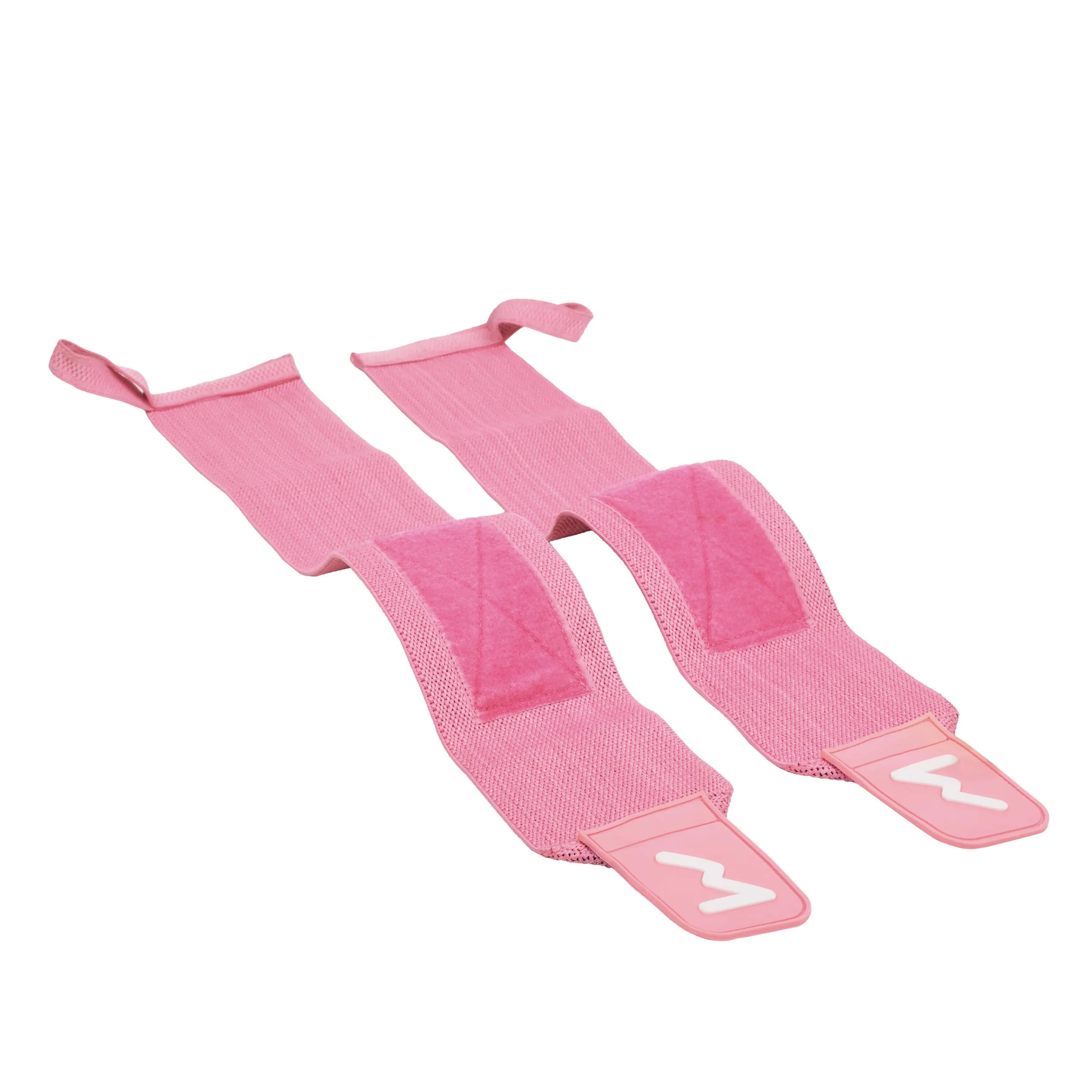 Munhequeiras de Halterofilismo 48 cm – Rosa creme 5/6