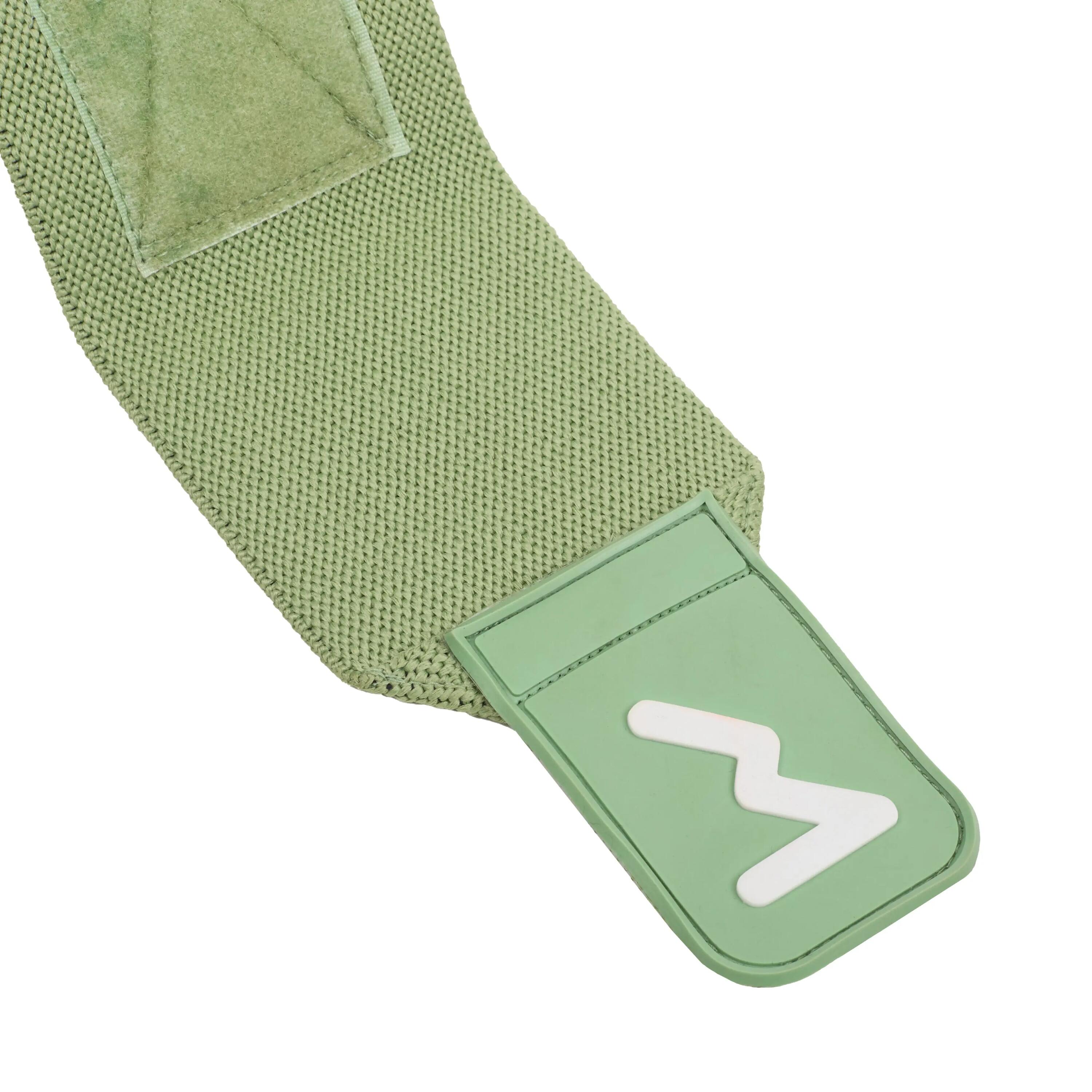 Munhequeiras de Halterofilismo 48 cm – Verde-sálvia 4/6