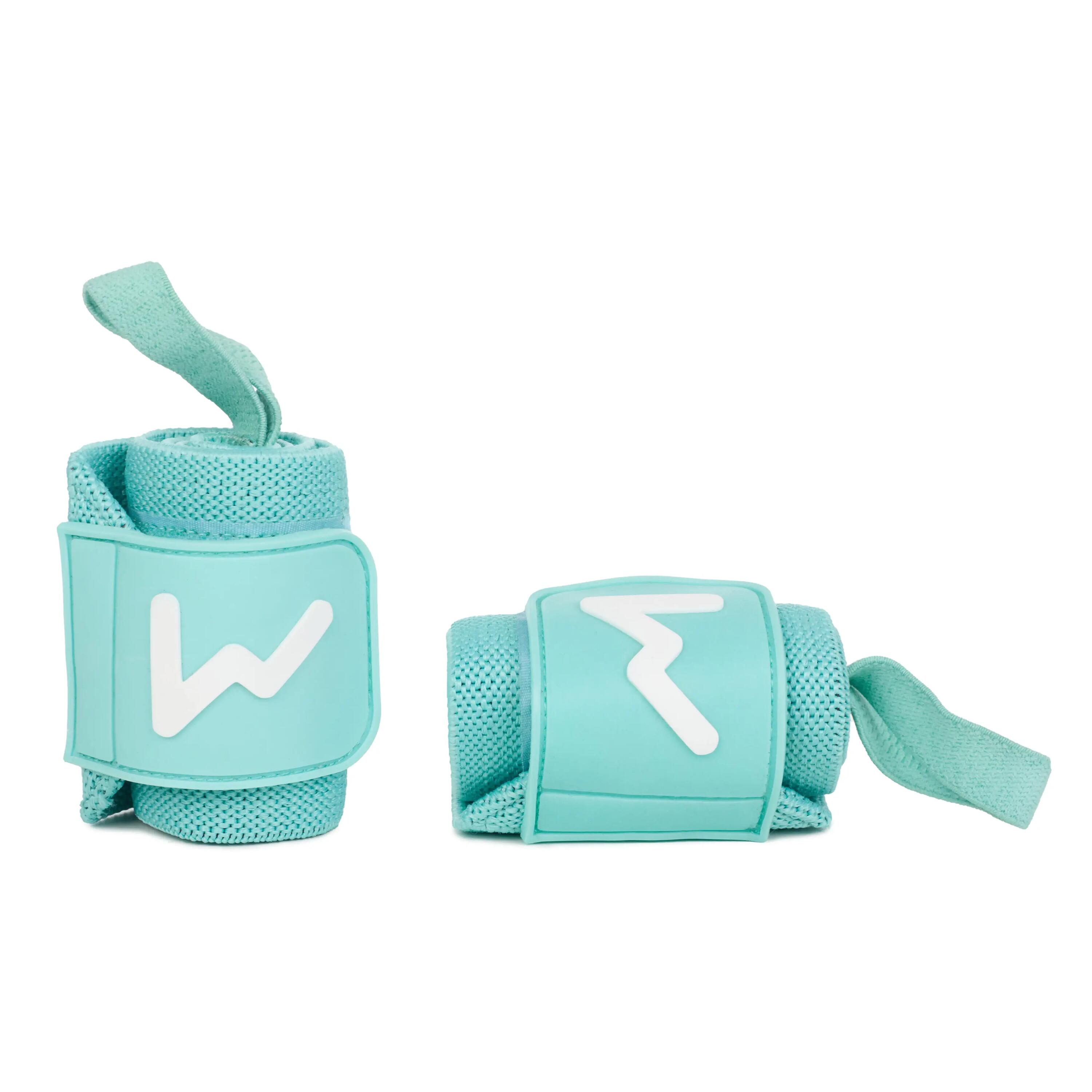 Munhequeiras de Halterofilismo 48 cm – Azul-mar 3/6