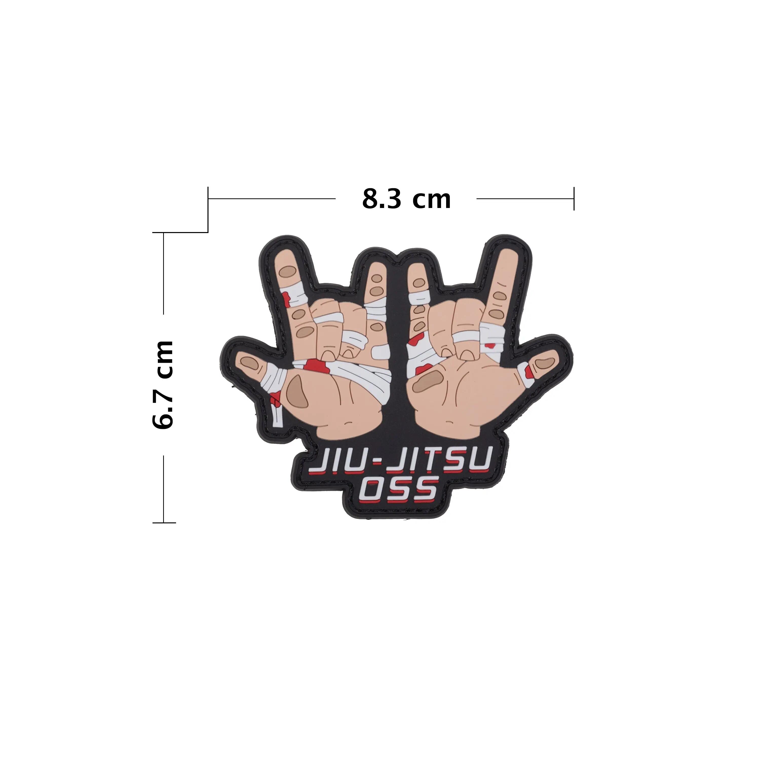 PVC-Patch für Rucksack Jiu-Jitsu OSS – Abnehmbar 2/4