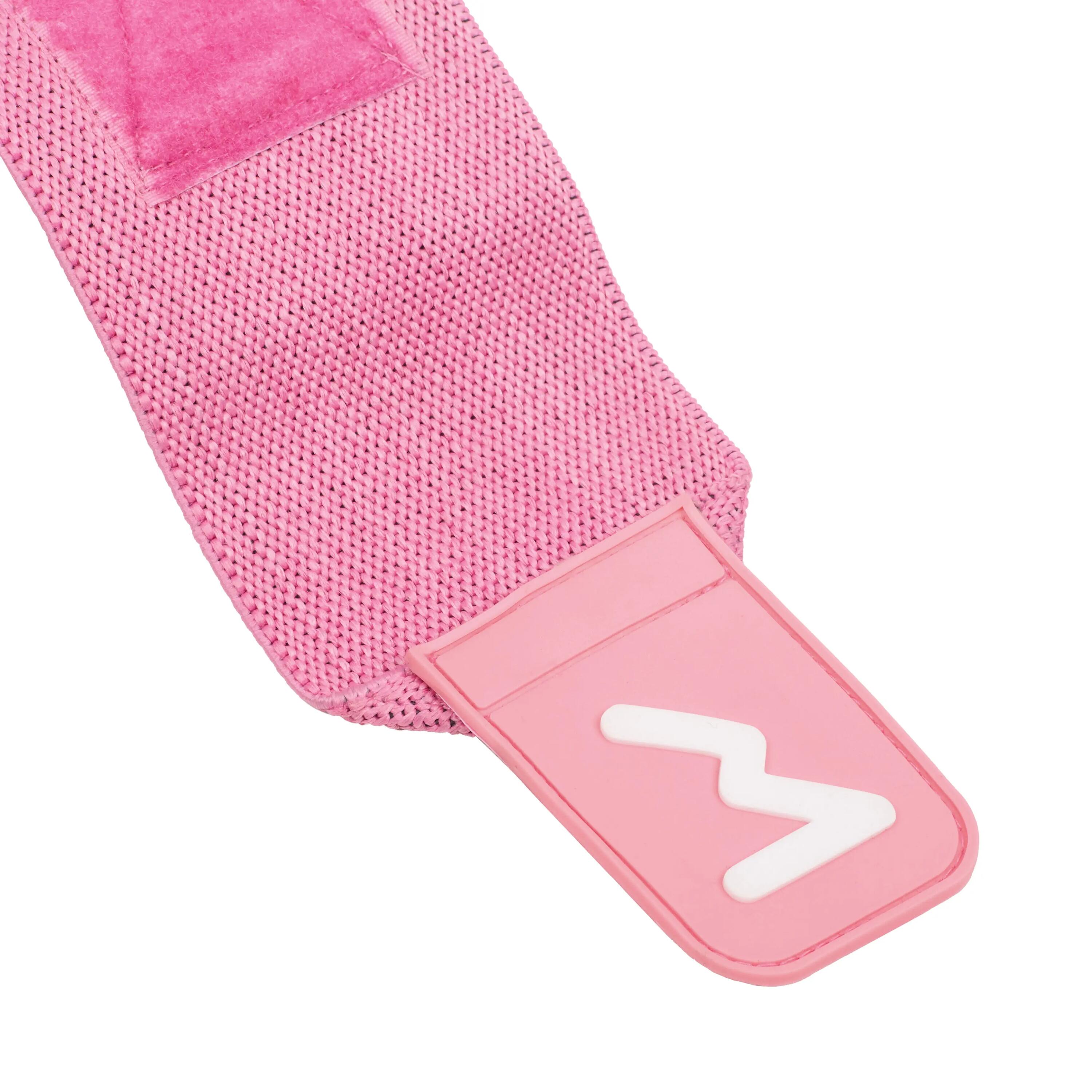 Munhequeiras de Halterofilismo 48 cm – Rosa creme 4/6