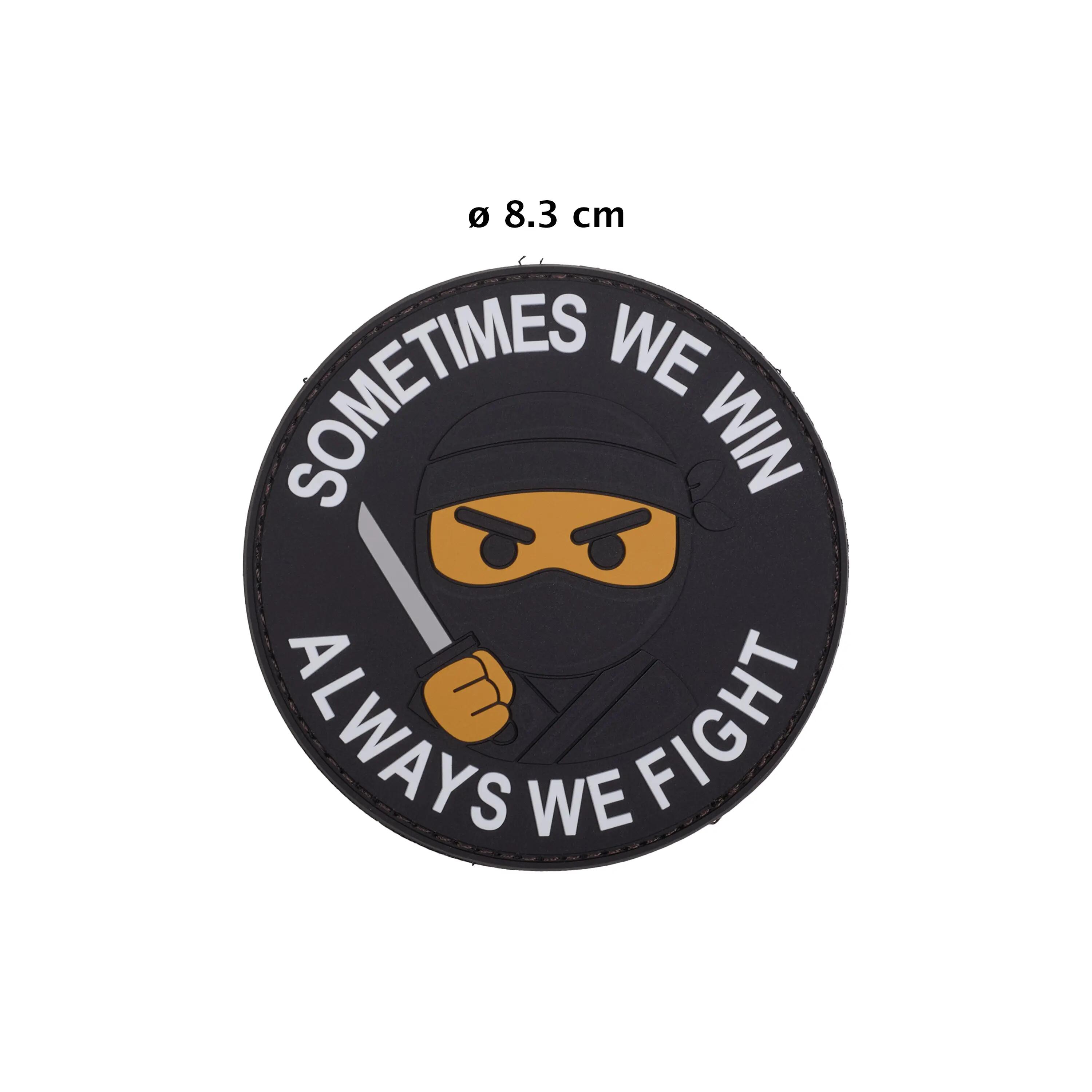 Naszywka PVC na rzep Sometimes We Win – cross-training 2/4