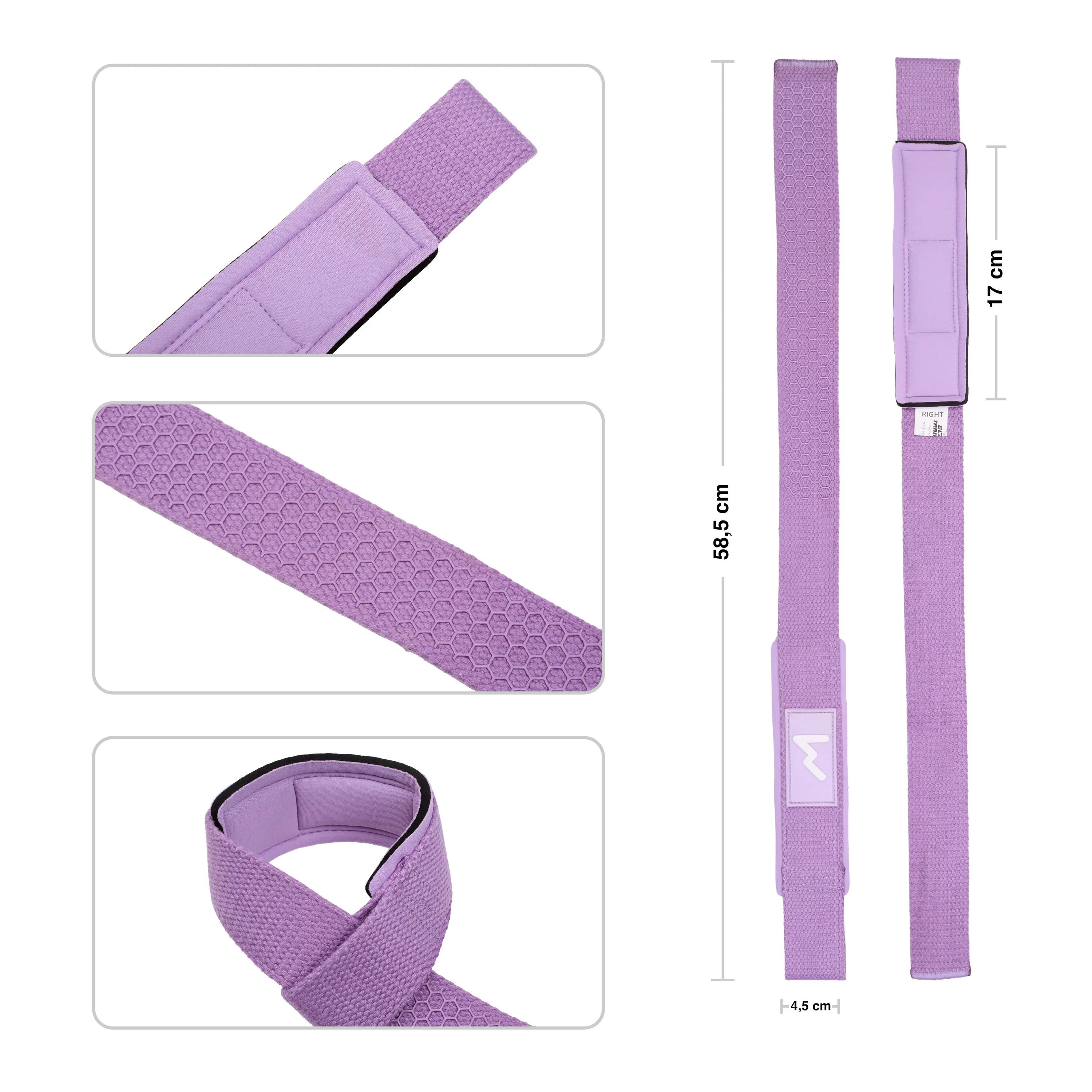 Sangles de Tirage Rembourrées 58,5 cm – Lavande 3/6