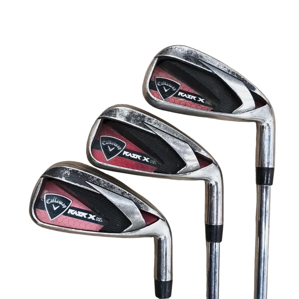 Callaway RAZR X HL Iron set / 4-7i+9i+SW / Flex Stiff / Steel