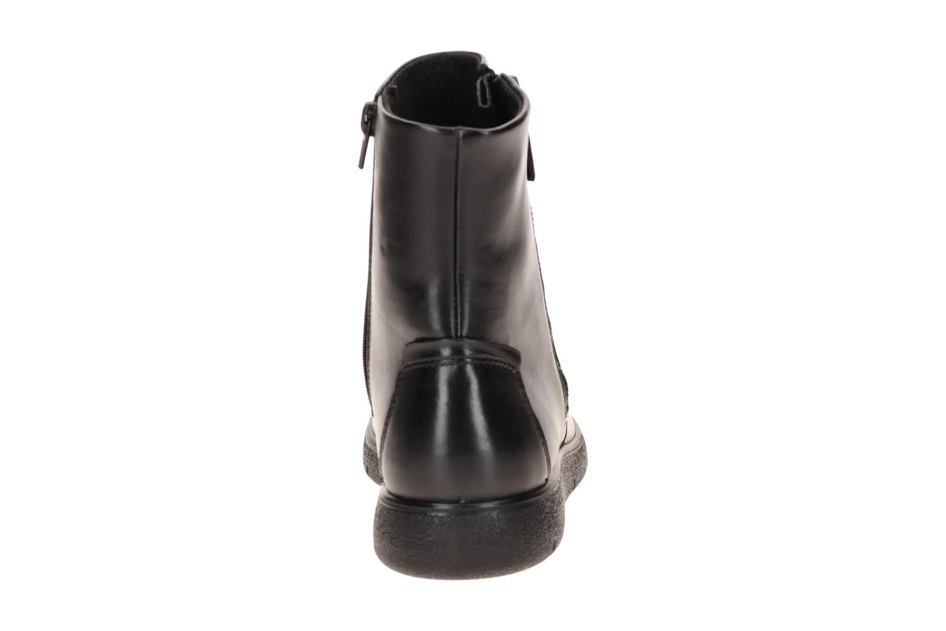 Ecco Bella 2 Stiefelette schwarz Zip Boots 239323 5/7